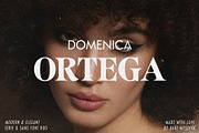 Domenica Ortega Font Duo, a Serif Font by Bart Wesolek (Thumbnail 1 of 11)