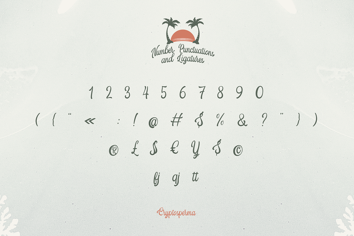 Cyrtosperma, a Script Font by ilhamtaro (Photo 10 of 10)