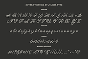 Royale Victoria | Handwritten Script, a Handwritten Font by Jolicia Type (Thumbnail 10 of 10)