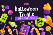 Halloween Spooky Treats Illustration, a Food Illustration by Paper Moon (Thumbnail 1 of 4)