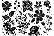 floral pattern large roses, an Illustration by Amazin_art (Thumbnail 2 of 17)
