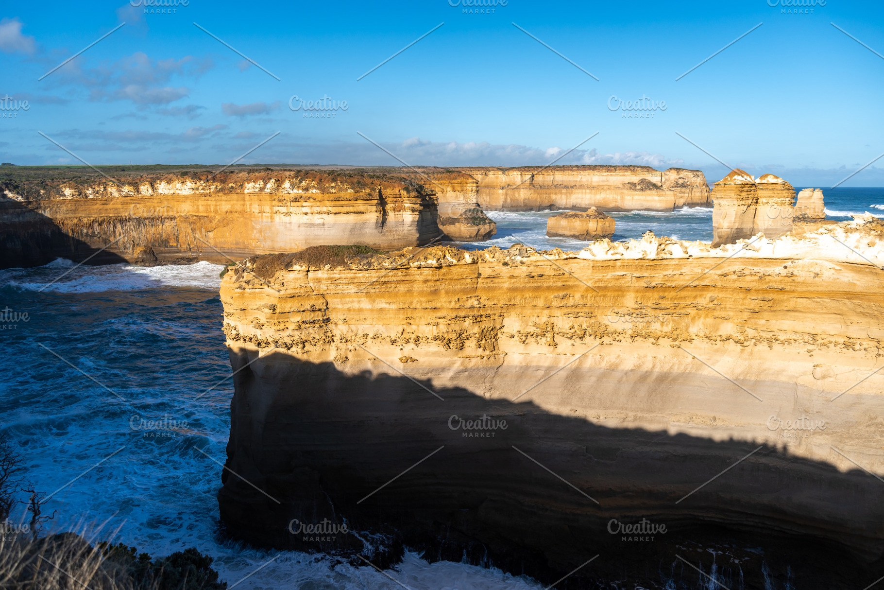 The Razorback Lookout at the Twelve Apostles, Great Ocean Road,, a Nature Photo by GoodGoods