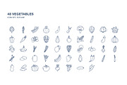 Vegetables icon set, an Icon by Icongeek26 (Thumbnail 3 of 6)