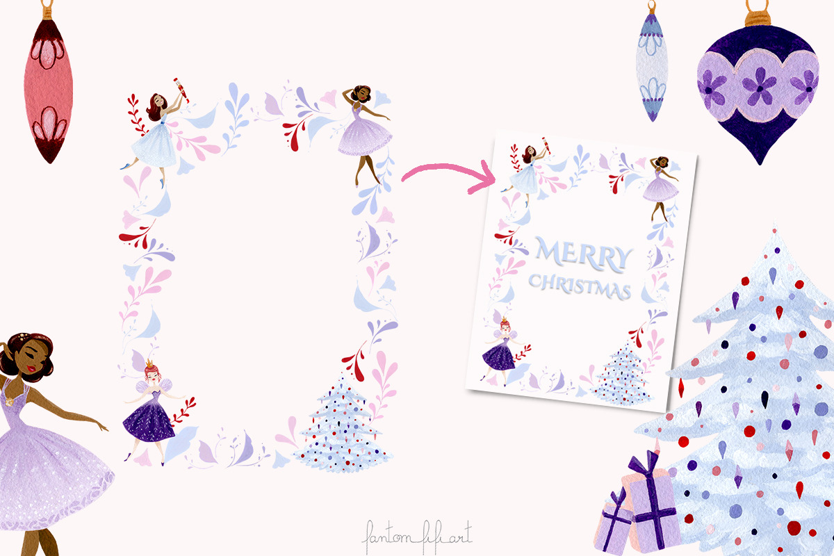 Nutcracker Christmas Collection, an Illustration by Fantom Fifi Art (Photo 5 of 7)