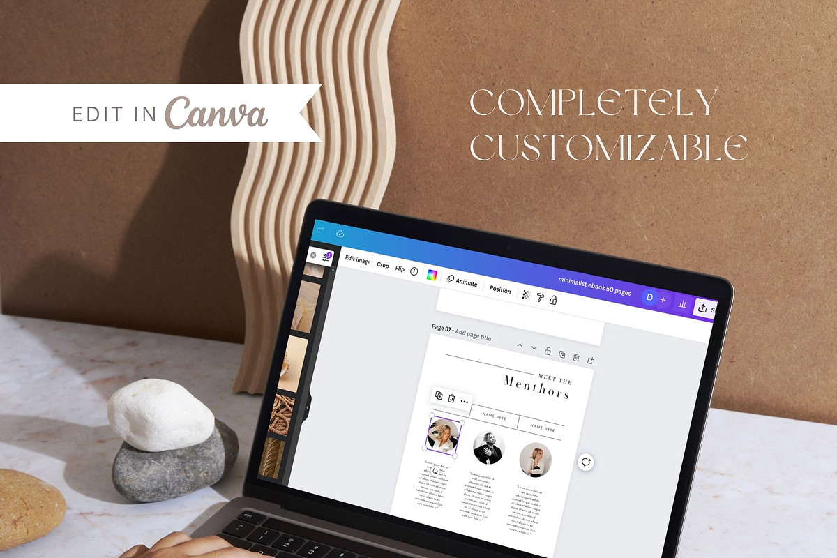 Editable Coaching Workbook Template, a Brochure Template by design4social (Photo 2 of 6)