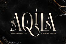 Aqila - Condensed Luxury Font