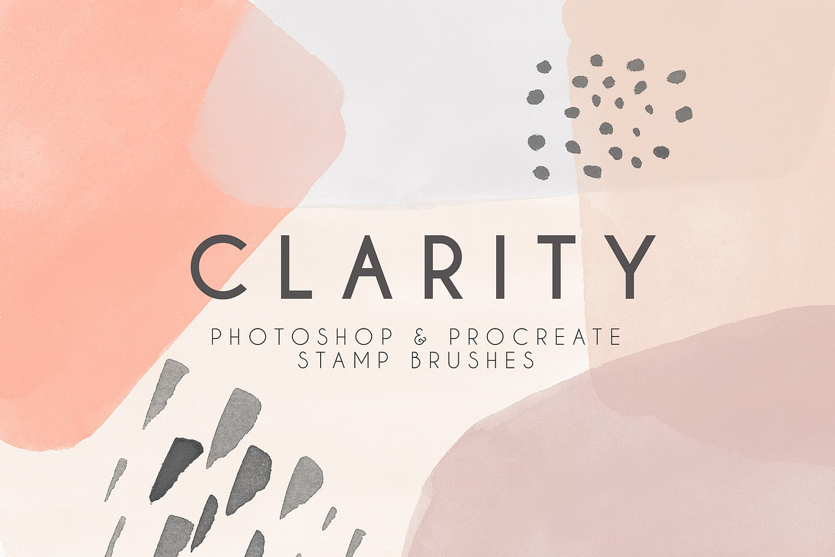 Clarity- Photoshop Procreate Brushes, a Brush Add-On by Struvictory.art (Photo 1 of 8)