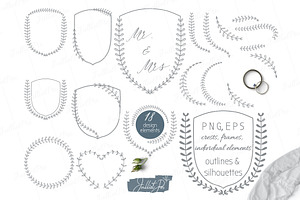 Elegant Wedding design elements