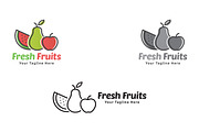 Fresh Fruits Logo, a Branding & Logo Template by Martin-Jamez (Thumbnail 4 of 4)