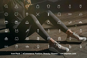 Icon Pack | Fashion, Beauty, Fitness, an Outline Icon by Carrie Lyman (Thumbnail 4 of 4)