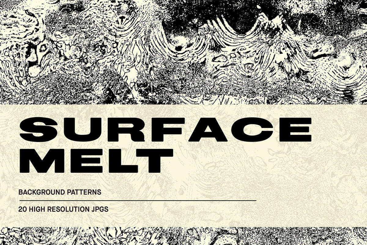 Surface Melt - Abstract Textures, a Texture Graphic by Huebert World (Photo 1 of 10)