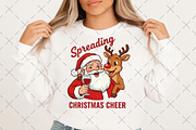 Spreading Christmas Cheer PNG, an Illustration by Craft Nest (Thumbnail 2 of 6)