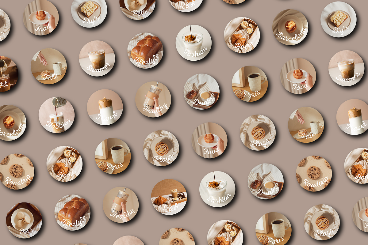 INSTAGRAM HIGHLIGHT COVERS, a Social Media Template by The Little Lily Studio (Photo 4 of 5)