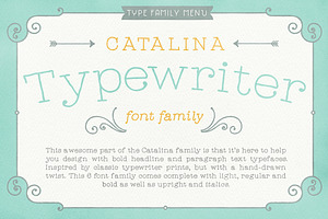 Catalina Typewriter