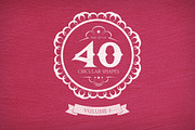 40 Circular Shapes - Vector - Vol. 1, an Object Graphic by Damien (Thumbnail 1 of 5)
