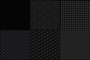 Black Patterned Luxury Digital Paper