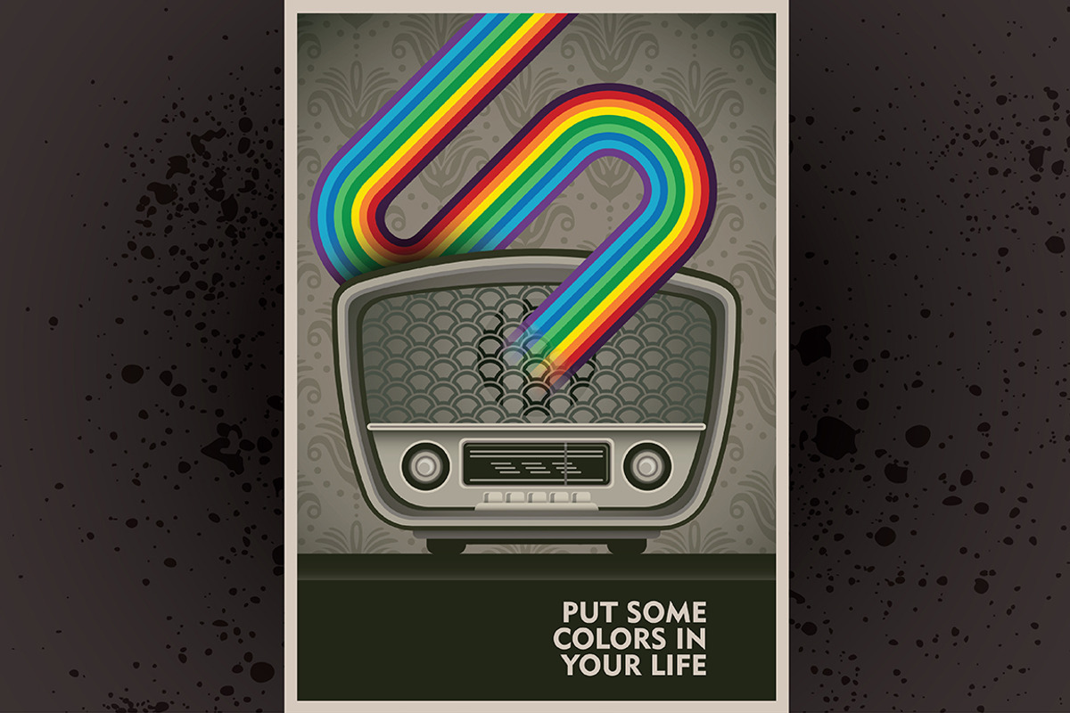 Conceptual vintage posters, a Technology Illustration by Radoman (Photo 3 of 6)