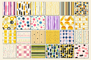 Art Class. Seamless Patterns, an Illustration by Libby Wishes (Thumbnail 2 of 6)
