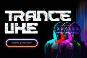 COASTAL SHORES - CYBERPUNK FONT, a Sans Serif Font by 177Studio (Thumbnail 2 of 7)