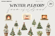 Winter memory Christmas, a Seasonal Illustration by LiChu Art (Thumbnail 16 of 30)