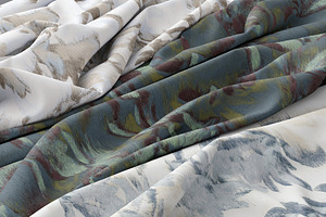Blossom Floral Ikat Pattern