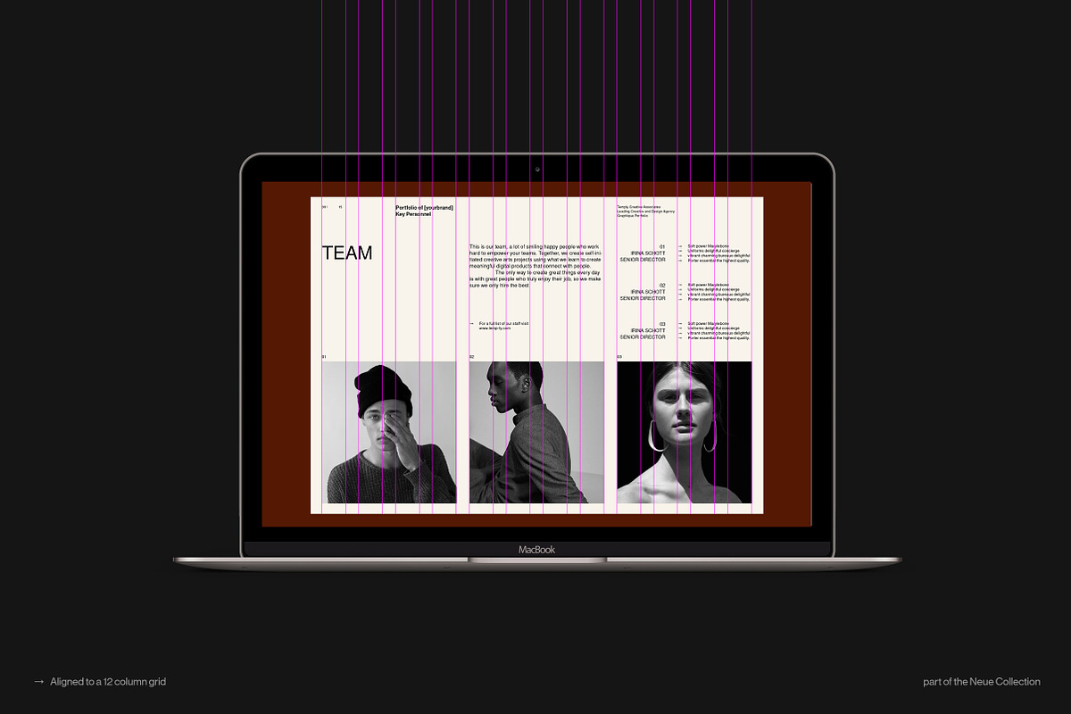 Neue Portfolio and Resume, a Brochure Template by T E M P L Y (Photo 4 of 13)