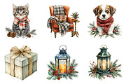 Cozy Winter Clipart Png Bundle, an Illustration by SinaCreation (Thumbnail 2 of 7)