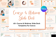 Course & Webinar Slide Deck Canva, a Presentation Template by The Template Lounge (Thumbnail 1 of 7)