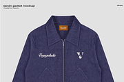 Denim jacket mockup, an Apparel Mockup by Voyage Studio (Thumbnail 1 of 3)