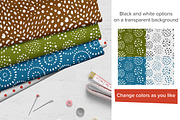 Spots and dots patterns set, a Pattern Graphic by KatiaZhe (Thumbnail 9 of 12)