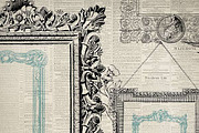 Vintage Frames, an Object Graphic by Vintage Style Designs (Thumbnail 2 of 2)