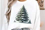 Watercolor Winter Clipart Bundle, an Illustration by SinaCreation (Thumbnail 5 of 7)