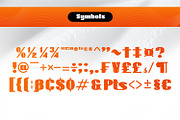 Gabtory - Sans Serif Display Font, a Sans Serif Font by Rishsketch (Thumbnail 13 of 16)