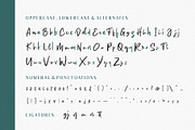 Heinsler | Handwriting Style Font, a Script Font by Eaver Studio (Thumbnail 4 of 5)