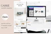 Carrie Newsletter Template, a Marketing Template by The Edits Shop (Thumbnail 7 of 9)