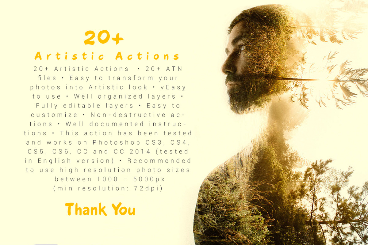 20+ Artistic Photoshop Actions, an Action Add-On by DuoFankaar (Photo 7 of 7)