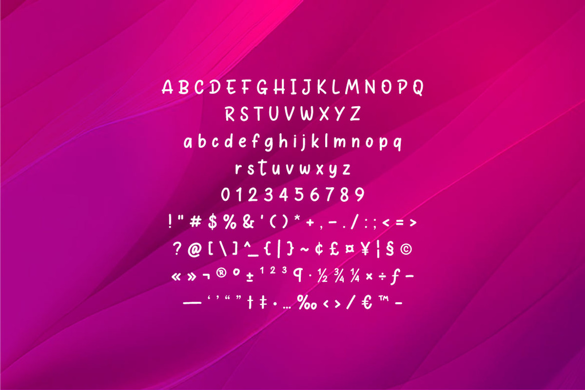 Comican - Handwritten Comic Font, a Sans Serif Font by Mightyfire (Photo 4 of 4)