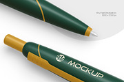 Ballpoint Pen Mockup Set, a Pens & Pencil Mockup by Country4k (Thumbnail 3 of 4)