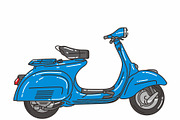 Vespa, an Illustration by tipudaya (Thumbnail 3 of 4)