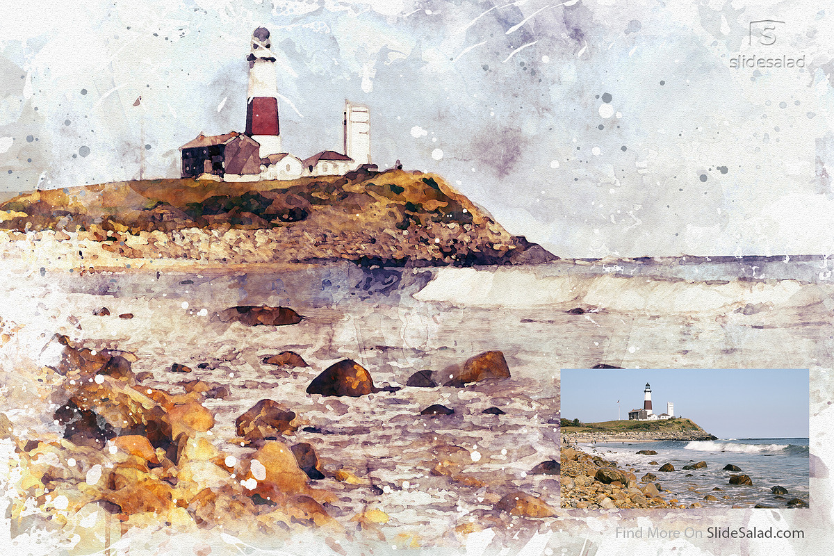 #1 Watercolor Photoshop Mock-ups, an Action Add-On by SlideSalad (Photo 19 of 44)