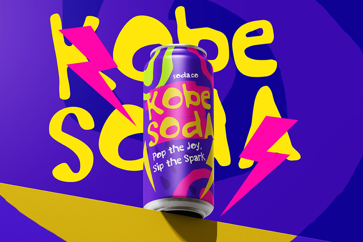 Koga - Quirky Display Font, a Handwritten Font by VASTARD STUDIO (Photo 8 of 9)