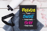 Gym & fitness lettering and posters, a Food Illustration by Akimo Mia (Thumbnail 6 of 11)
