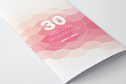 30 Hexagon Backgrounds, a Pattern Graphic by Theme Trunk (Thumbnail 5 of 5)