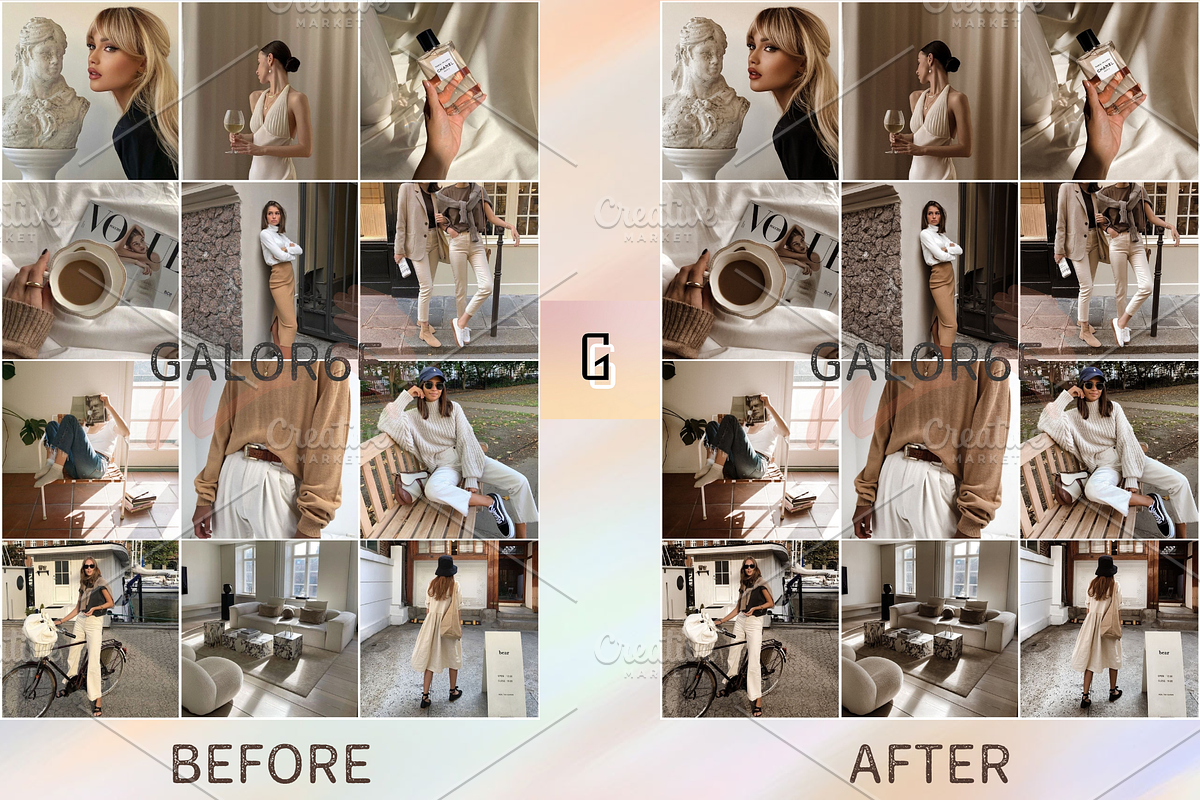 WARM TONE PRESETS PACK by GALOR6E, a Layer Style Add-On by GALOR6E PRESETS (Photo 3 of 7)