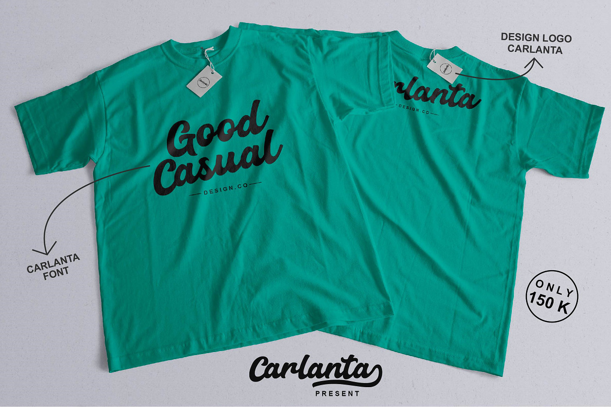 Carlanta Bold Script preview 6
