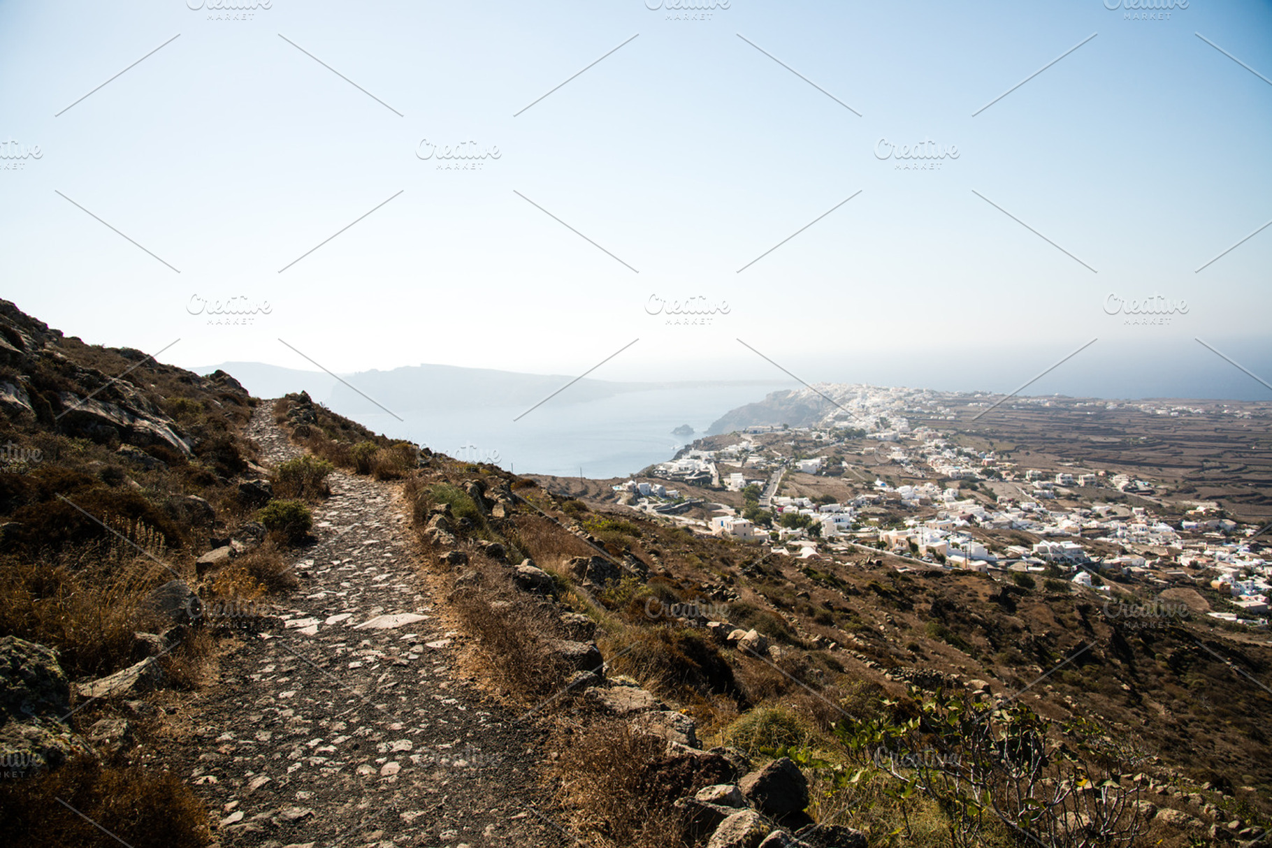 Path To Town 2 Stock Photo Containing City And Town