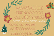Christmas Snowflake Sans Serif Font, a Sans Serif Font by Yiru Chen Studio (Thumbnail 7 of 15)