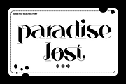 Greatest Realities - Modern Font, a Serif Font by 177Studio (Thumbnail 5 of 8)