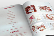 Selfie Funeral Program Template, a Brochure Template by loswl (Thumbnail 5 of 5)
