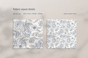 Floral / Seamless patterns, a Pattern Graphic by PatrushevaYana (Thumbnail 3 of 10)